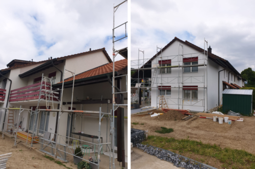 Malerarbeiten am Haus